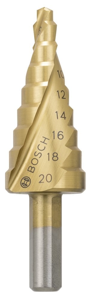 Bosch - HSS-TiN 9 Step Drill Bit 4-20 mm