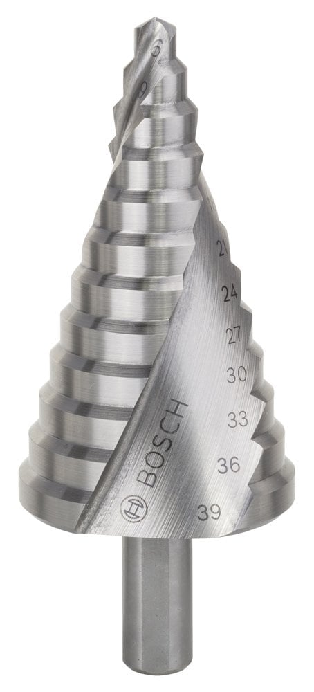 Bosch - HSS 12 Step Drill Bit 6-39 mm