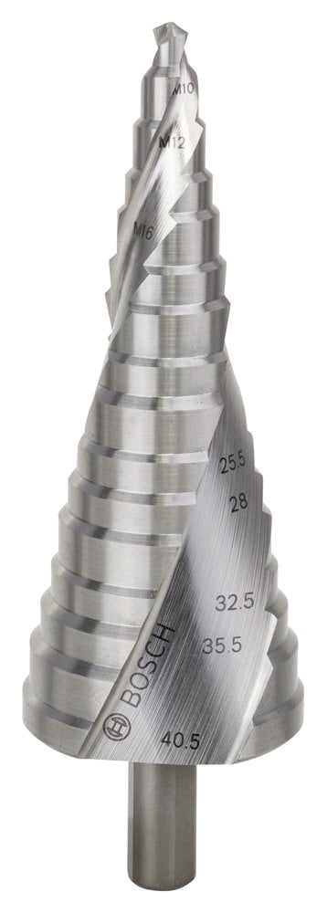 Bosch - HSS 16 Step Drill Bit M10-M40