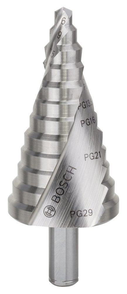 Bosch - HSS 12 Step Drill Bit PG7-PG29