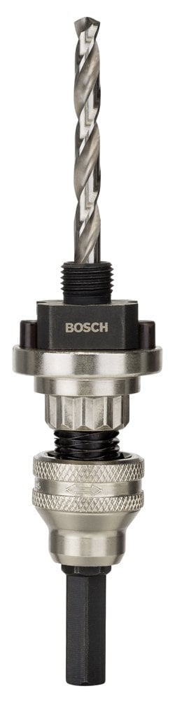 Bosch - Q-Lock (Quick Lock) Adapter with Hexagon Shank for 14-210 mm Hole Punches