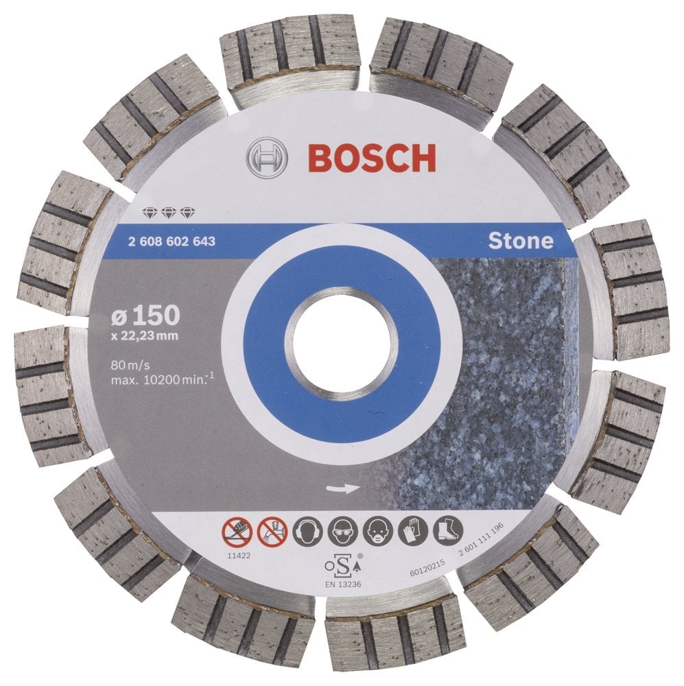 Bosch - Best Series Diamond Cutting Disc for Stone 150 mm