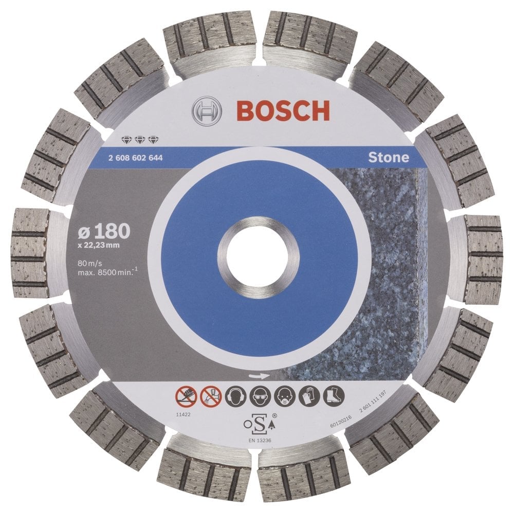 Bosch - Best Series Diamond Cutting Disc for Stone 180 mm