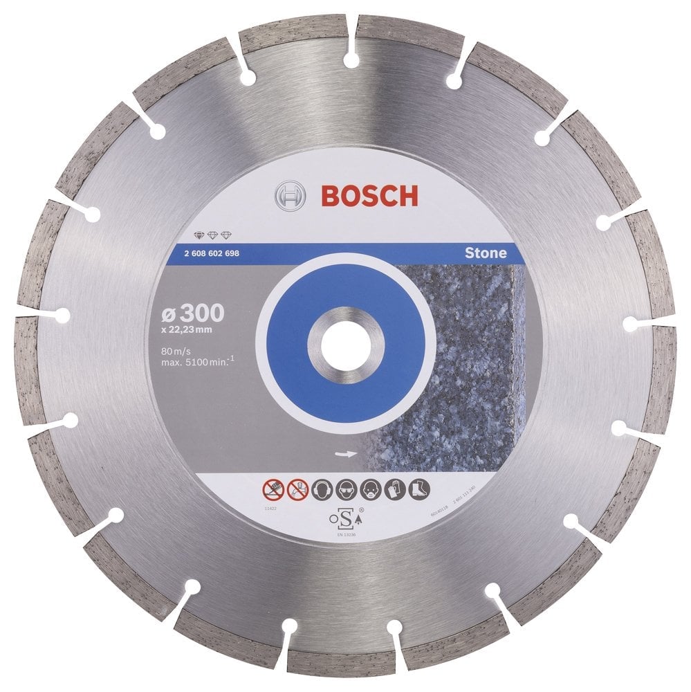 Bosch - Standard Series Diamond Cutting Disc for Stone 300 mm