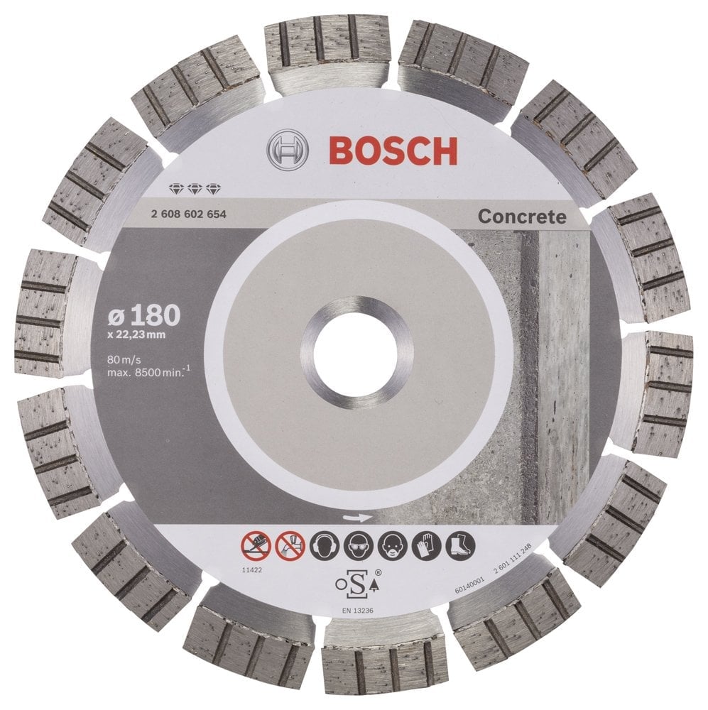 Bosch - Best Series Diamond Cutting Disc for Concrete 180 mm