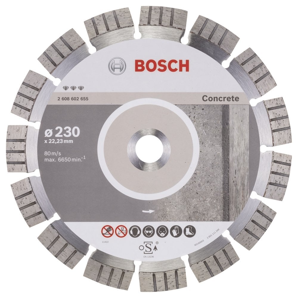 Bosch - Best Series Diamond Cutting Disc for Concrete 230 mm