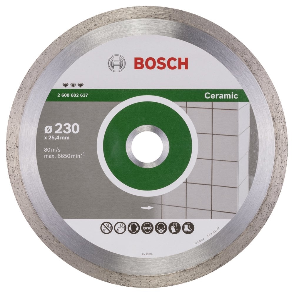 Bosch - Best Serisi Seramik İçin Elmas Kesme Diski 230 mm