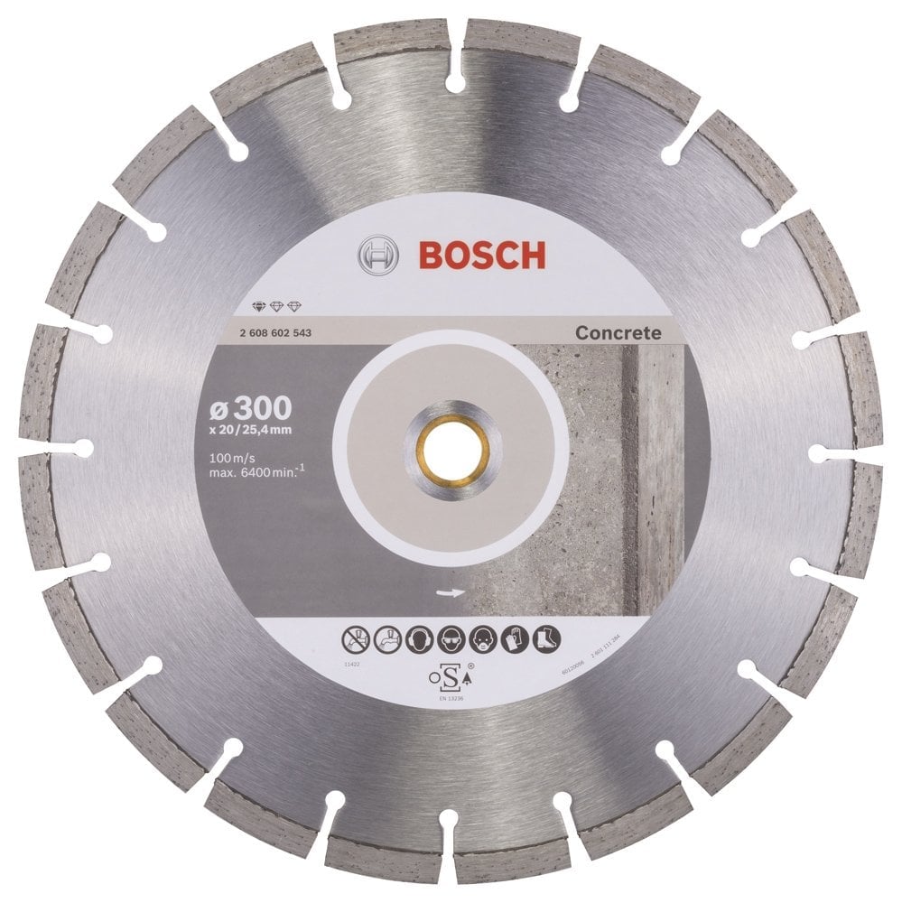 Bosch - Standard Seri Beton İçin Elmas Kesme Diski 300 mm