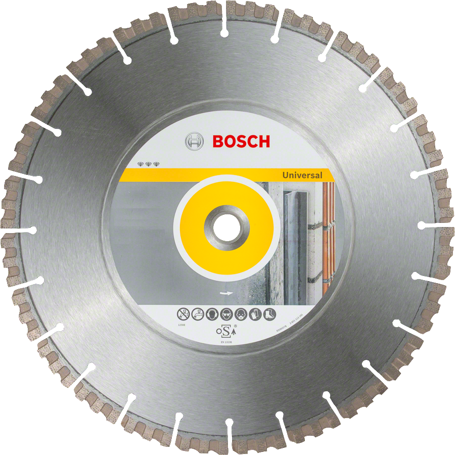 Bosch - Best Serisi Genel Yapı Malzemeleri ve Metal İçin Elmas Kesme Diski 300 mm