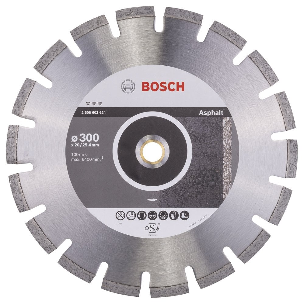 Bosch - Standard Series Asphalt Diamond Cutting Disc 300 mm