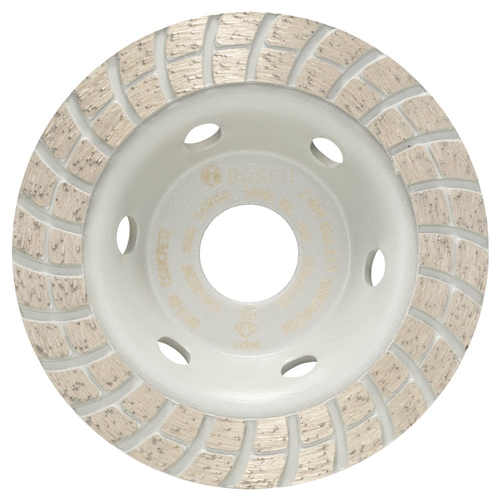 Bosch - Standard Seri Beton İçin Elmas Çanak Disk Turbo 105 mm