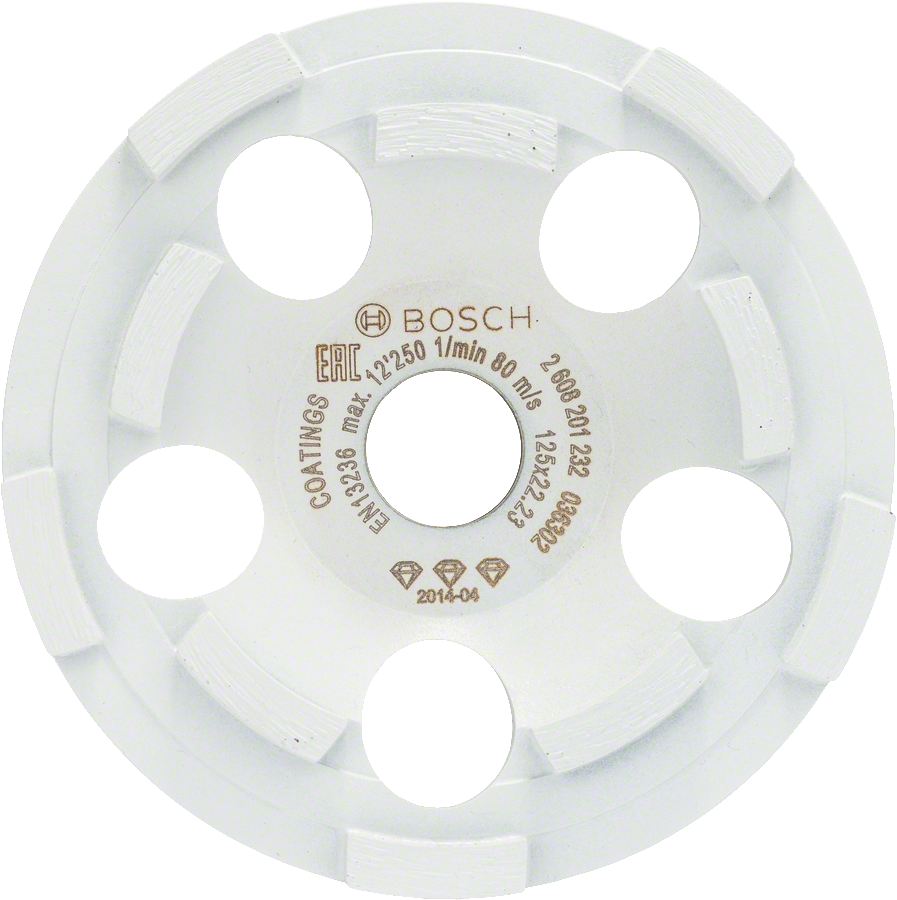 Bosch - Best Series Thermoplastic Protection Paint Removal Diamond Grinding Disc 125 mm