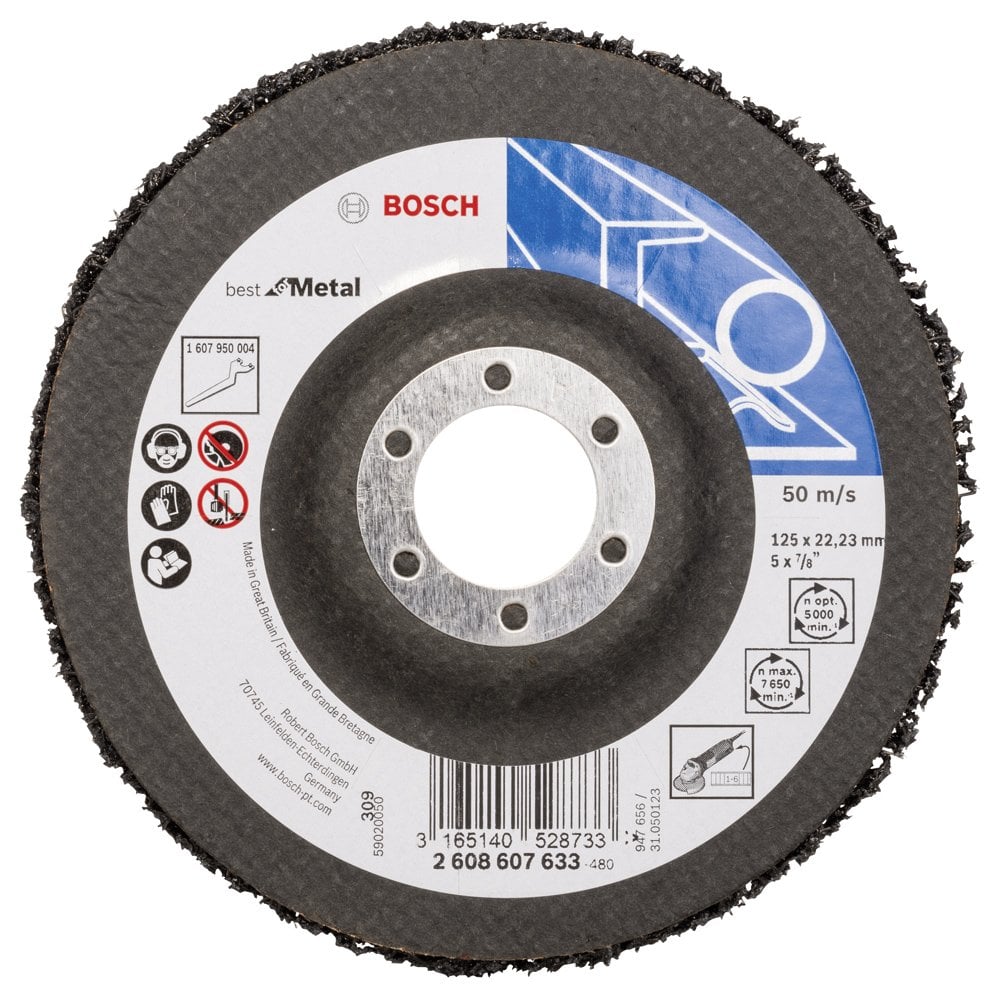 Bosch - 125 mm Best Series Metal Felt