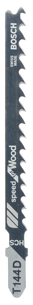 Bosch - Fast Cutting Series T 144 D Jigsaw Blade for Wood - Pack of 5