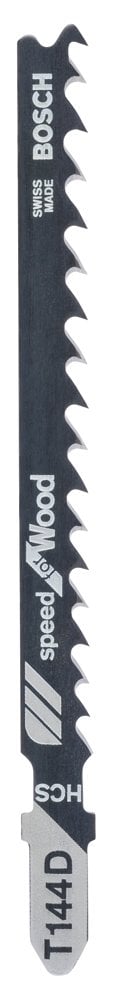 Bosch - Fast Cutting Series T 144 D Jigsaw Blade for Wood - Pack of 25