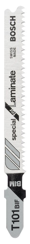 Bosch - Special Series T 101 BIF Jigsaw Blade for Laminate - Pack of 5