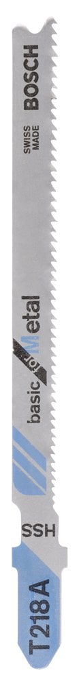 Bosch - Economic Series T 218 A Jigsaw Blade for Metal - Pack of 5