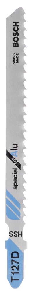 Bosch - T 127 D Jigsaw Blade for Aluminum - Pack of 5