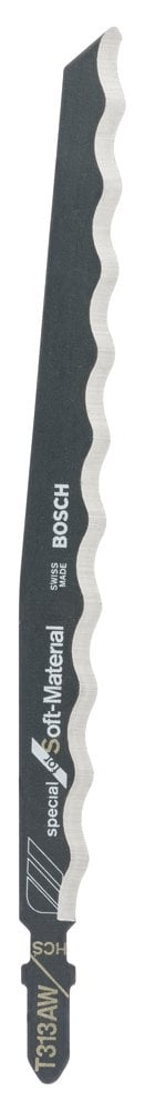 Bosch - T 313 AW Jigsaw Blade for Insulating and Abrasive Materials - Pack of 3