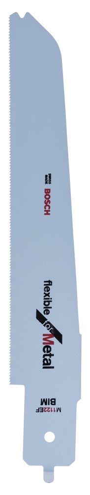 Bosch - Flexible Series PFZ 500 E Compatible Wood and Metal Sabre Saw Blade M 1122 EF 1-Pack