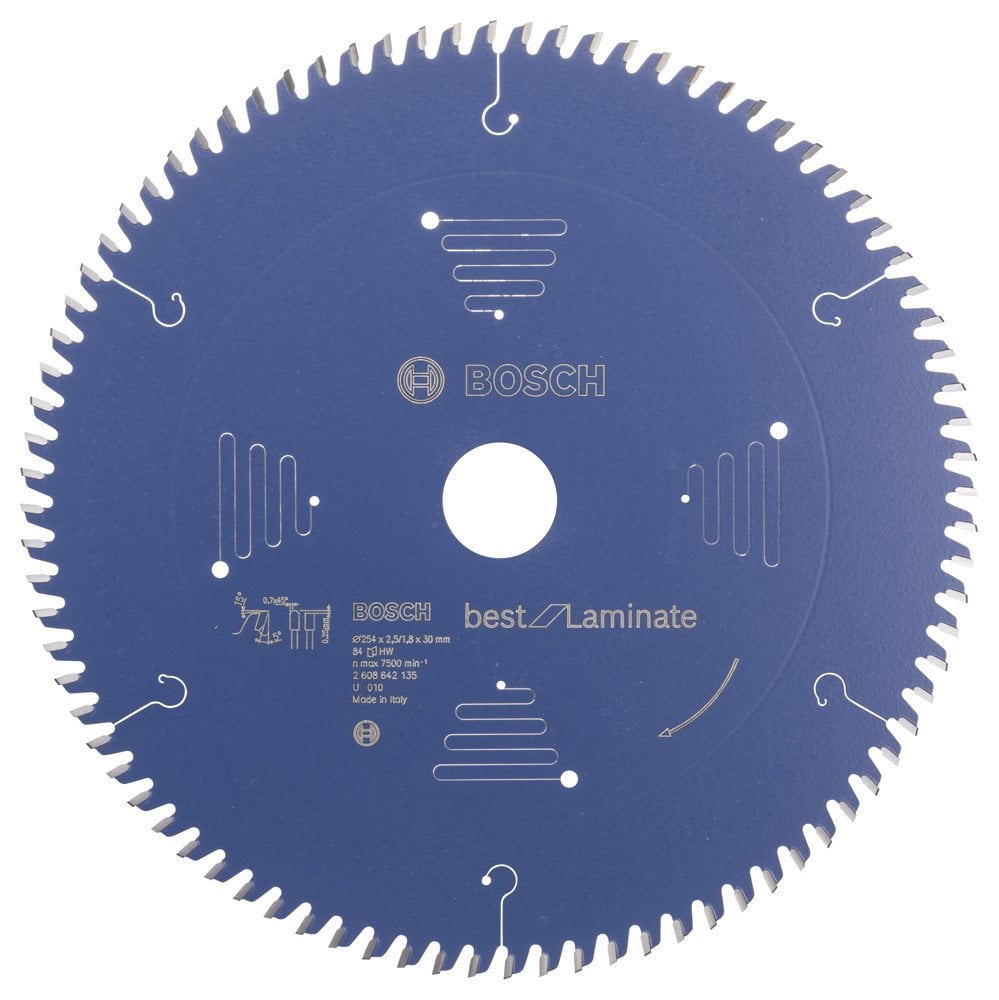 Bosch - Best Series Circular Saw Blade for Laminate 254*30 mm 84 Teeth