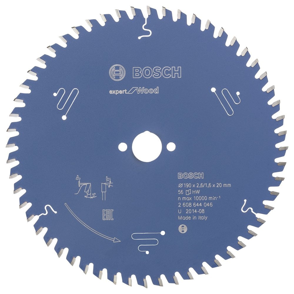 Bosch - Expert Series Circular Saw Blade for Wood 190*20 mm 56 Teeth