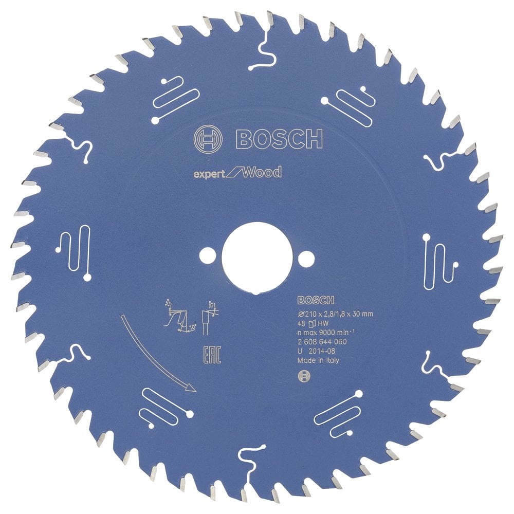 Bosch - Expert Series Circular Saw Blade for Wood 210*30 mm 48 Teeth