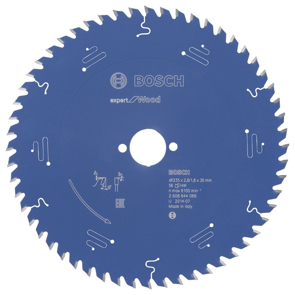 Bosch - Expert Series Circular Saw Blade for Wood 235*30 mm 56 Teeth