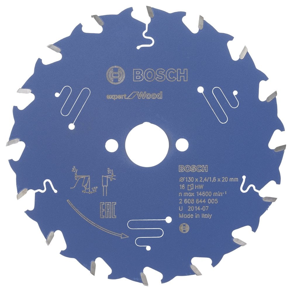 Bosch - Expert Series Circular Saw Blade for Wood 130*20 mm 16 Teeth