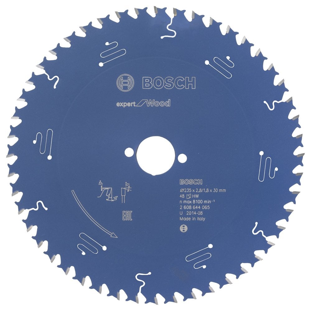 Bosch - Expert Series Circular Saw Blade for Wood 235*30 mm 48 Teeth