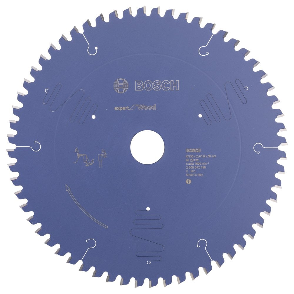 Bosch - Expert Series Circular Saw Blade for Wood 250*30 mm 60 Teeth