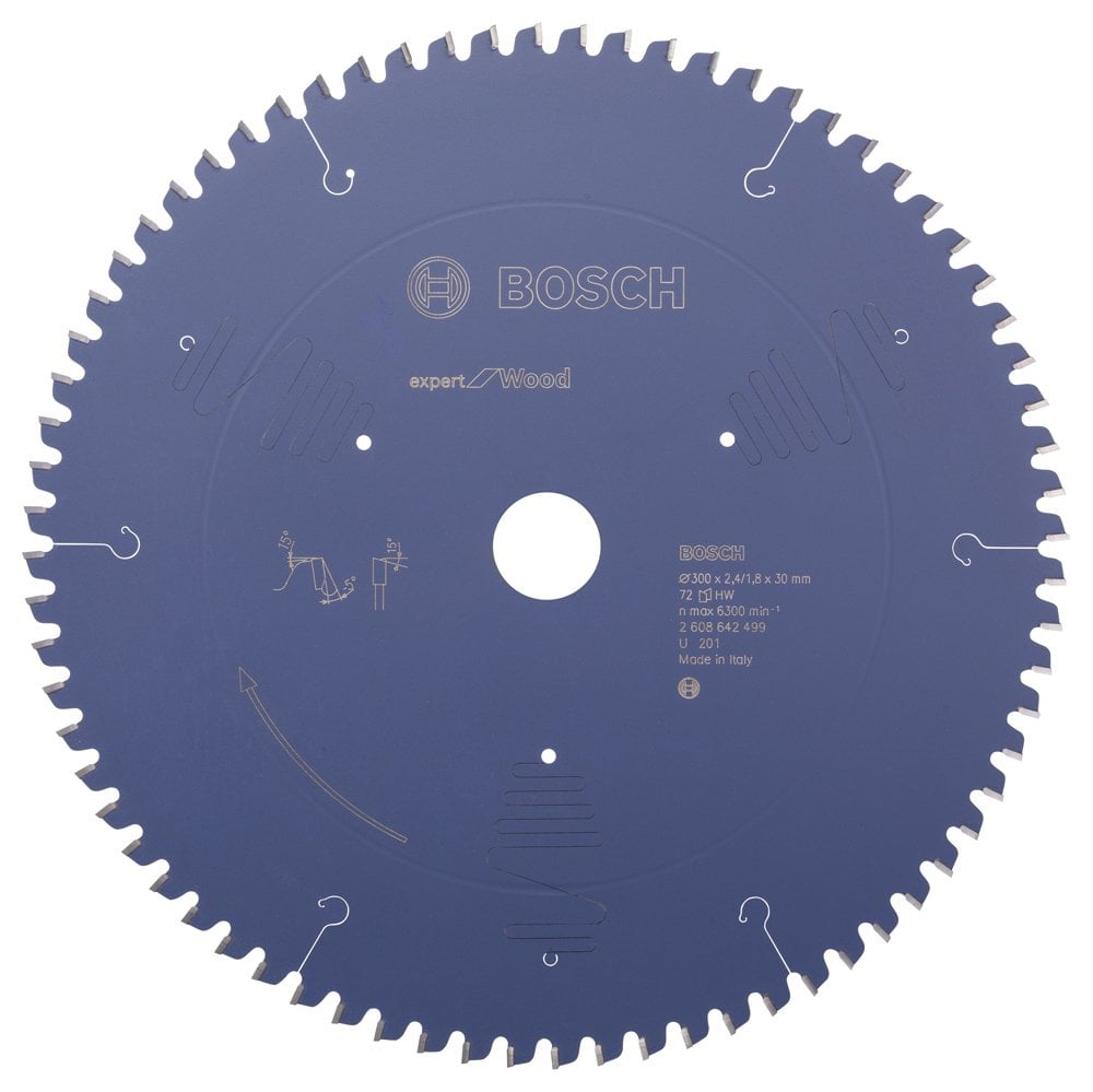 Bosch - Expert Series Circular Saw Blade for Wood 300*30 mm 72 Teeth