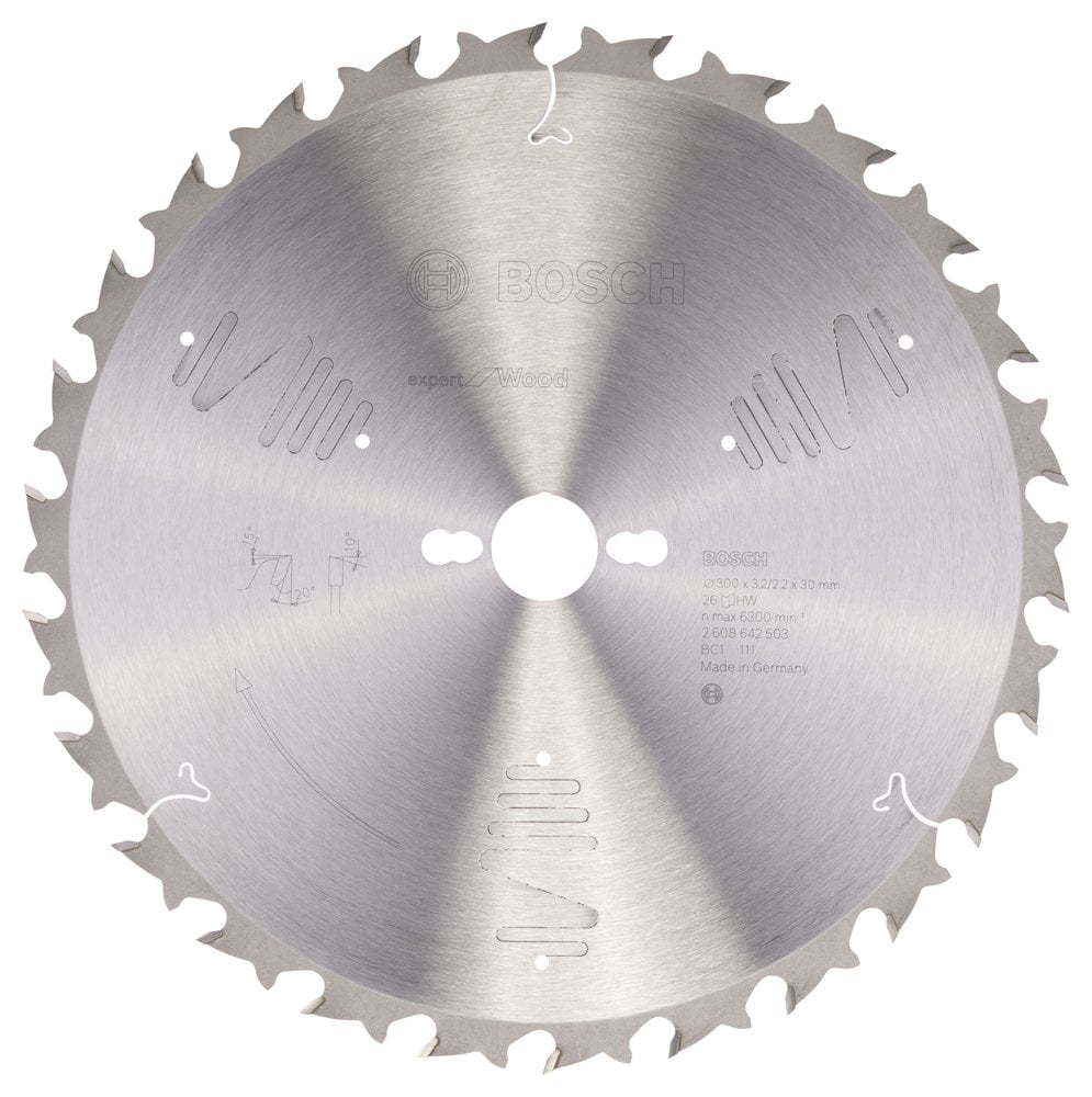 Bosch - Expert Series Circular Saw Blade for Wood 300*30 mm 26 Teeth