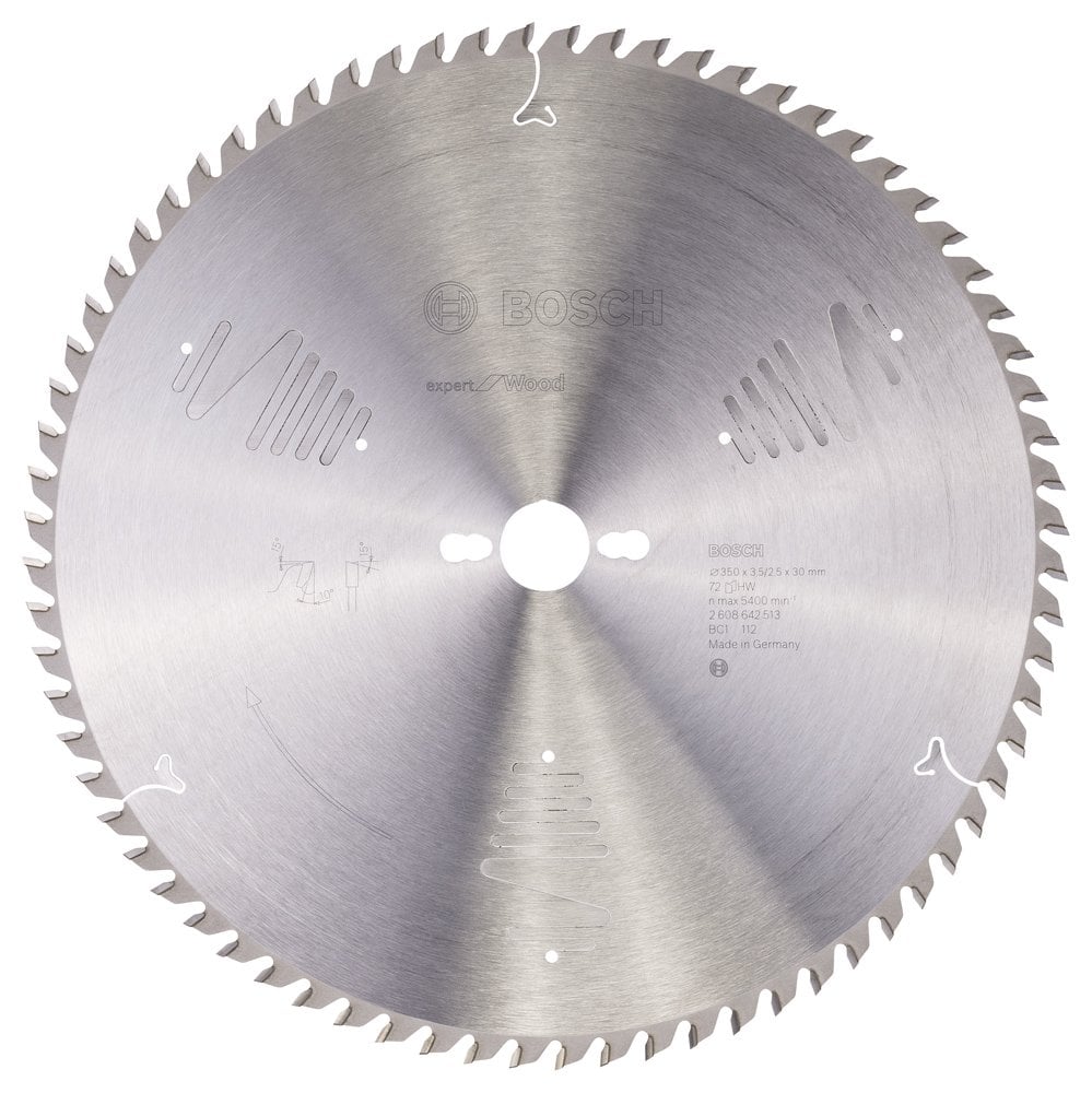 Bosch - Expert Series Circular Saw Blade for Wood 350*30 mm 72 Teeth