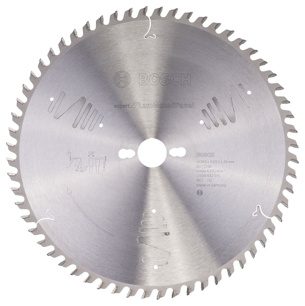 Bosch - Expert Series Circular Saw Blade for Laminated Panel 303*30 mm 60 Teeth