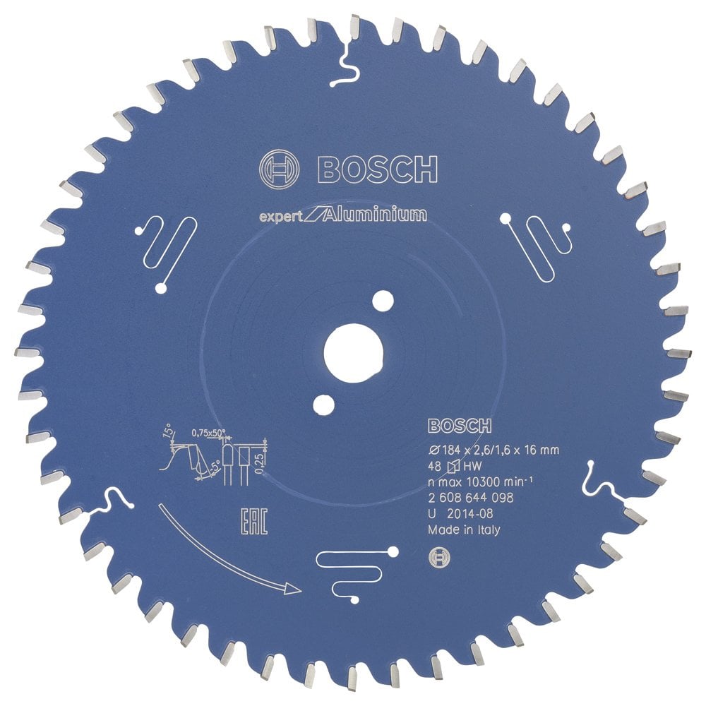 Bosch - Expert Series Circular Saw Blade for Aluminum 184*16 mm 48 Teeth