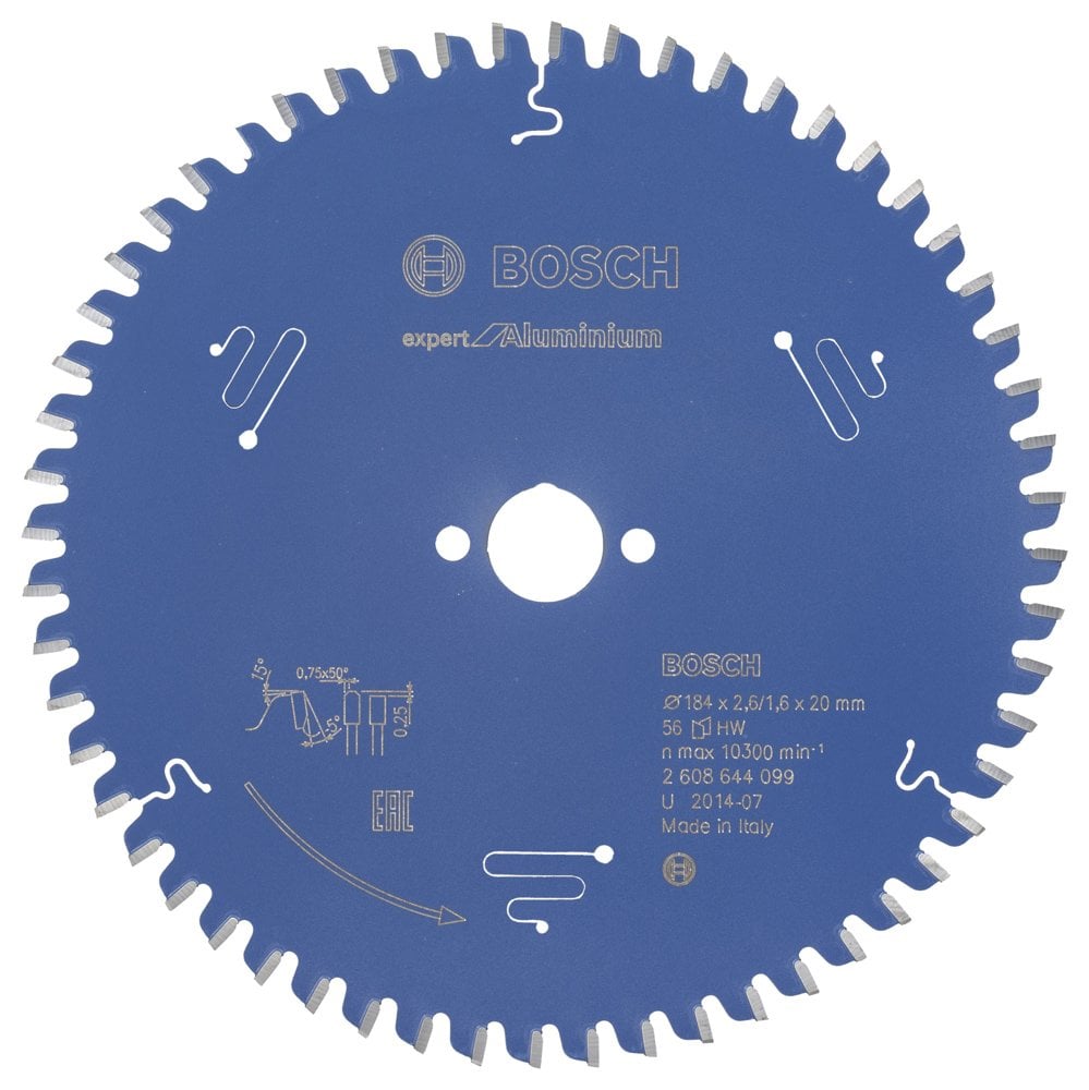 Bosch - Expert Series Circular Saw Blade for Aluminum 184*20 mm 56 Teeth