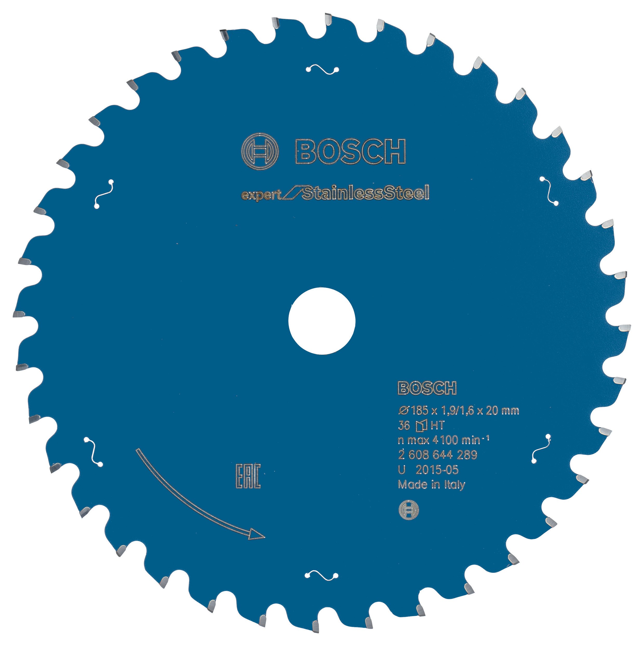 Bosch - Expert Series Circular Saw Blade for Stainless Steel 185*20 mm 36 Teeth