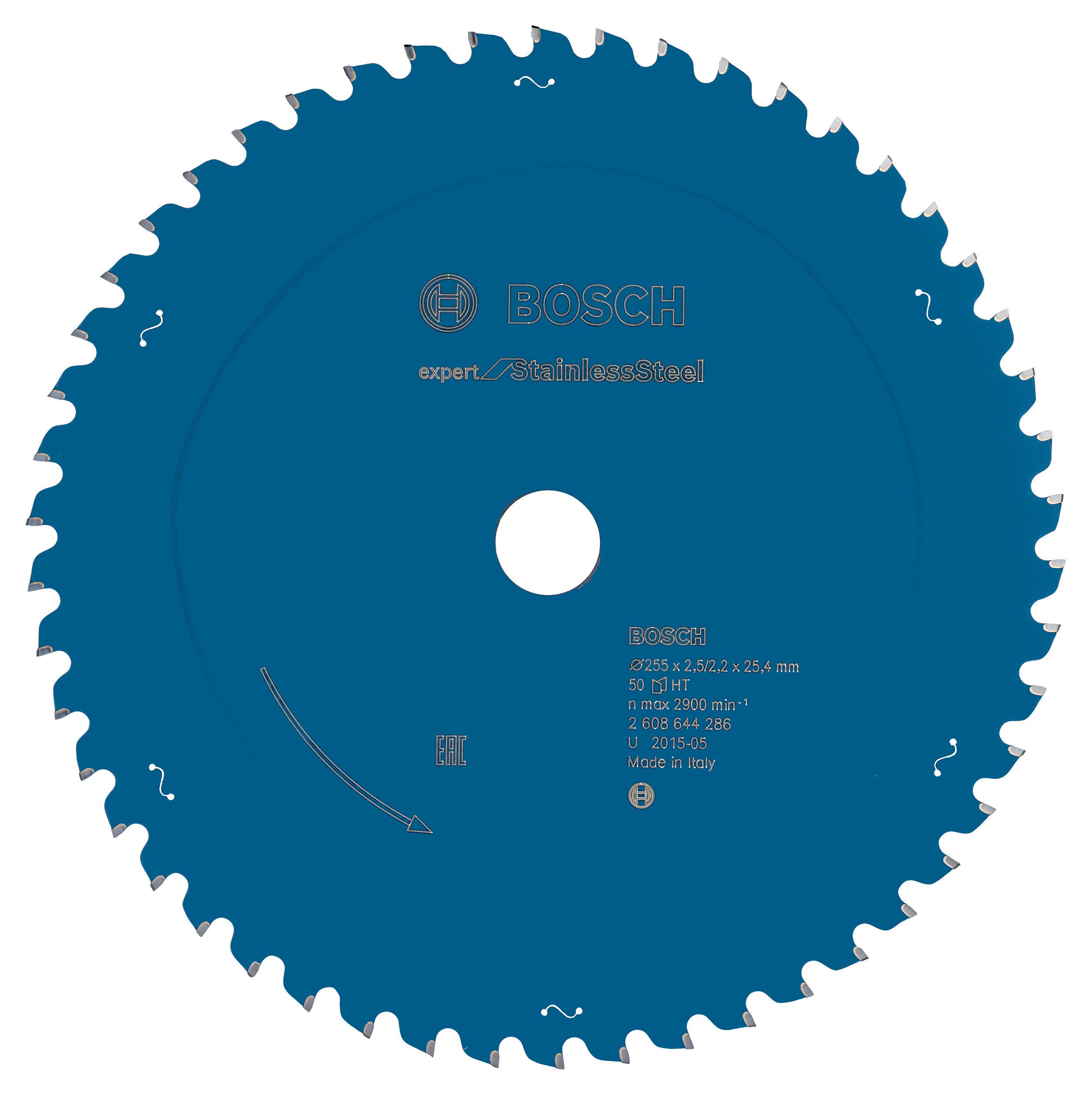 Bosch - Expert Series Circular Saw Blade for Stainless Steel 255*25.4 mm 50 Teeth