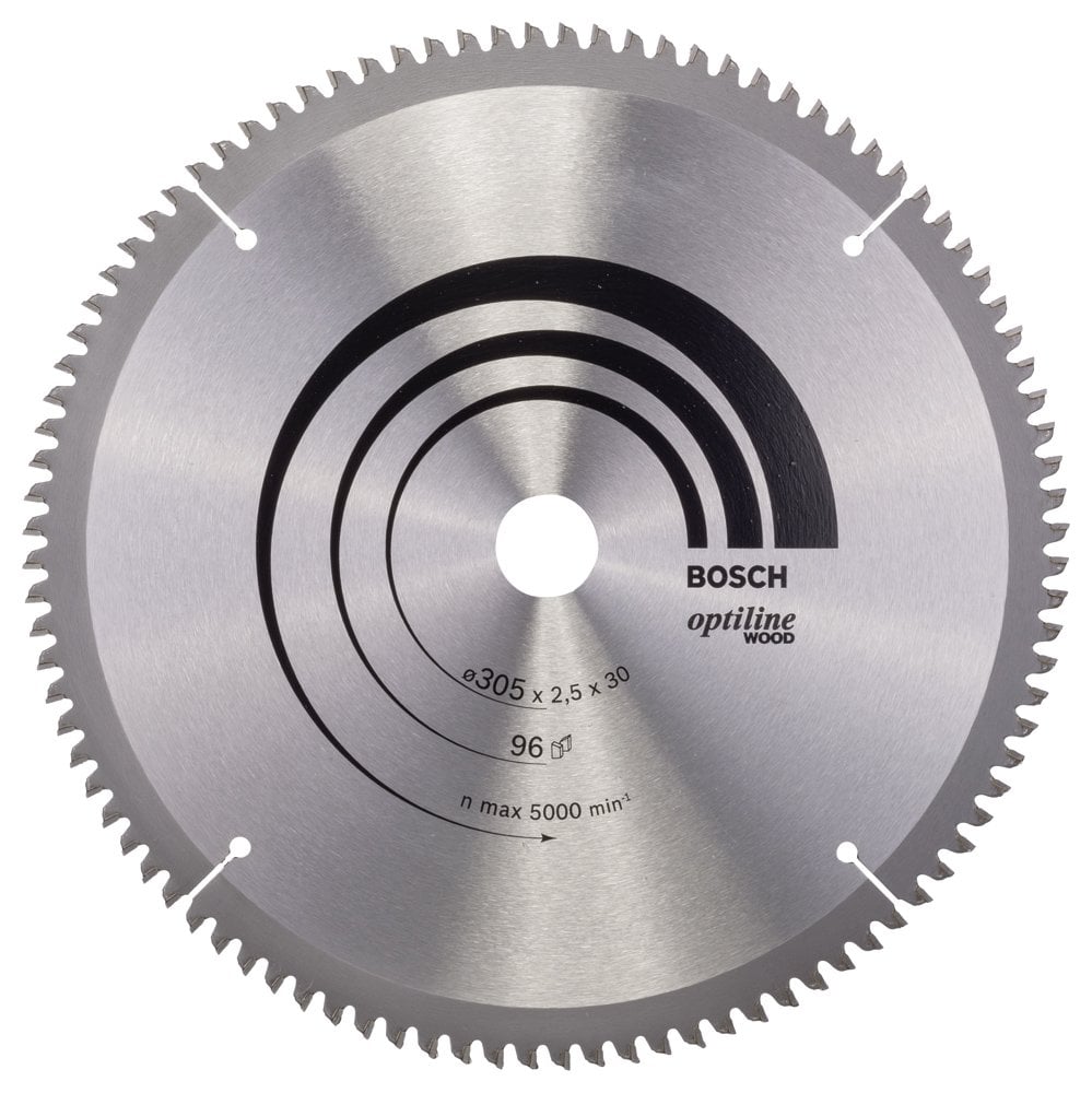 Bosch - Optiline Series Circular Saw Blade for Wood 305*30 mm 96 Teeth