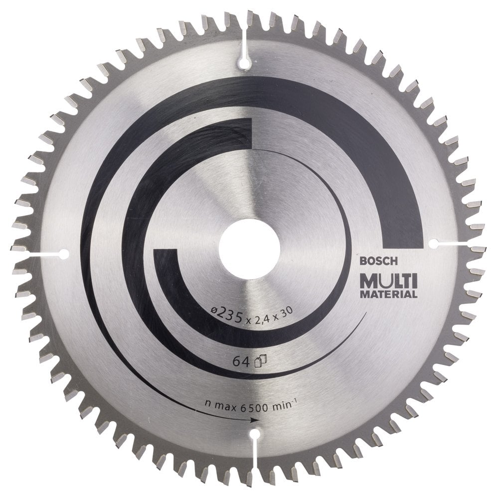 Bosch - Standard for Series Multi-Material Circular Saw Blade 235*30/25 mm 64 Teeth