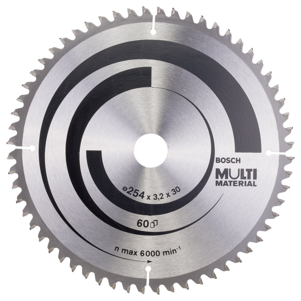 Bosch - Standard for Series Multi-Material Circular Saw Blade 254*30 mm 60 Teeth