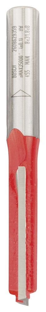 Bosch - Expert Series Wood Double Flute, Carbide Straight Router Bit 8*8*70 mm