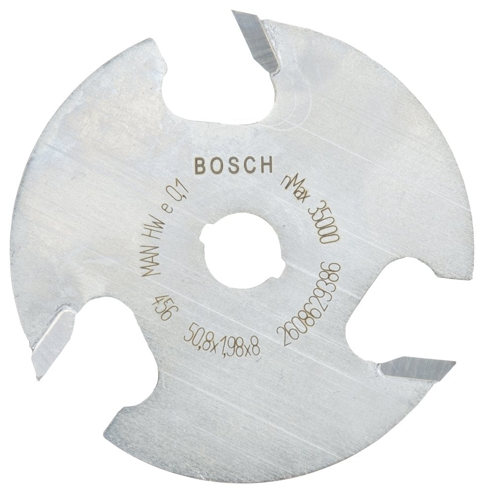 Bosch - Expert Series Woodworking Triple Blade, Carbide Disc Channel Router 8*50.8*2 mm