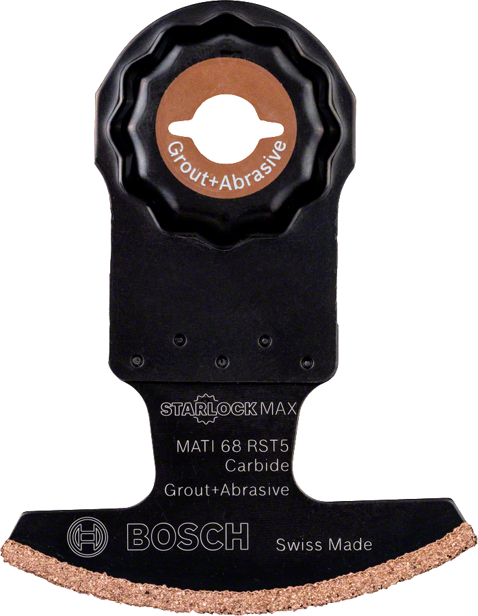 Bosch - Starlock Max - MATI 68 RST5 - Carbide RIFF Zımpara Uçlu Segman Testere Bıçağı 50 Kum Kalınlığı 1'li