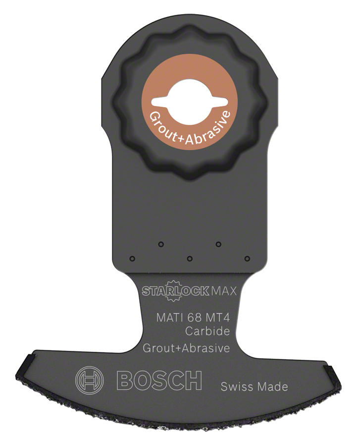 Bosch - Starlock Max - MATI 68 MT4 - Carbide RIFF Sanding Segment Saw Blade 40 Grit Thickness 1 Piece