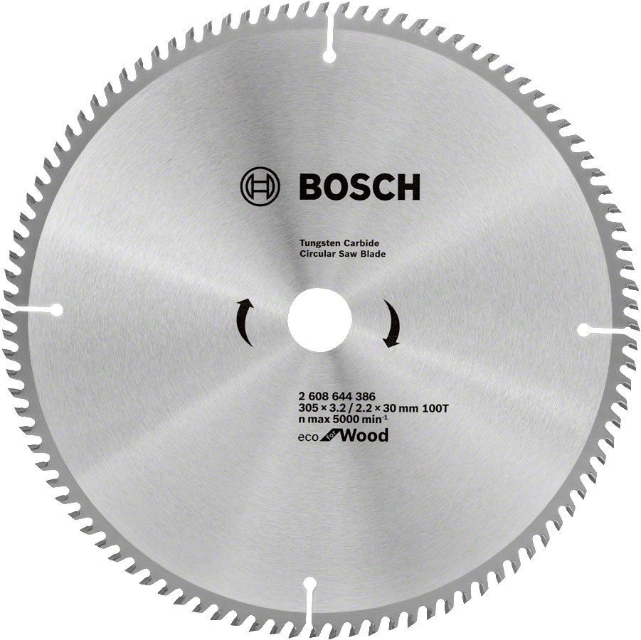 Bosch - Optiline Eco Serisi Ahşap için Daire Testere Bıçağı 305*30 100 Diş