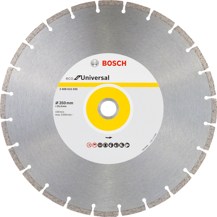 Bosch - Economic Series Diamond Cutting Disc for General Building Materials 350 mm