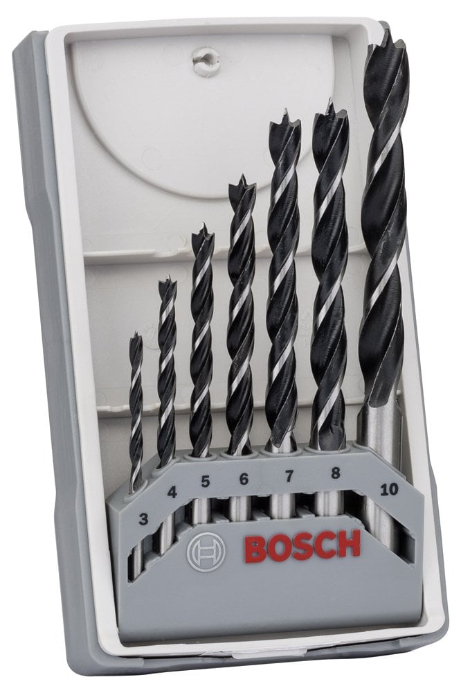 Bosch - Wood Drill Bit Set 7 Pieces