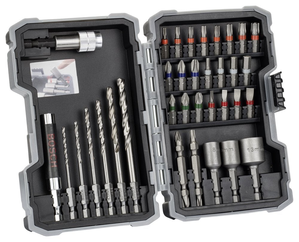 Bosch - Professional 35 Piece Drilling and Screwing Set for Metal